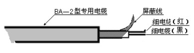 側壁式超聲波液位計電纜線示意圖